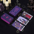 Celestial Eye Nightwish Tarot Deck - Purple Gilded 78 Dreamcatcher Cards