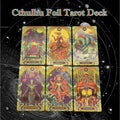 Cthulhu Mythos Gold Foil Tarot Deck — Luxury Waterproof PVC Edition