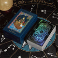 24k Gilded Sovereign: Premium Gold Foil Tarot Deck — Rider-Waite-Smith Edition