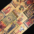 Solar Diamond Fire Gold Foil Tarot | Waterproof PET 78-Card Deck