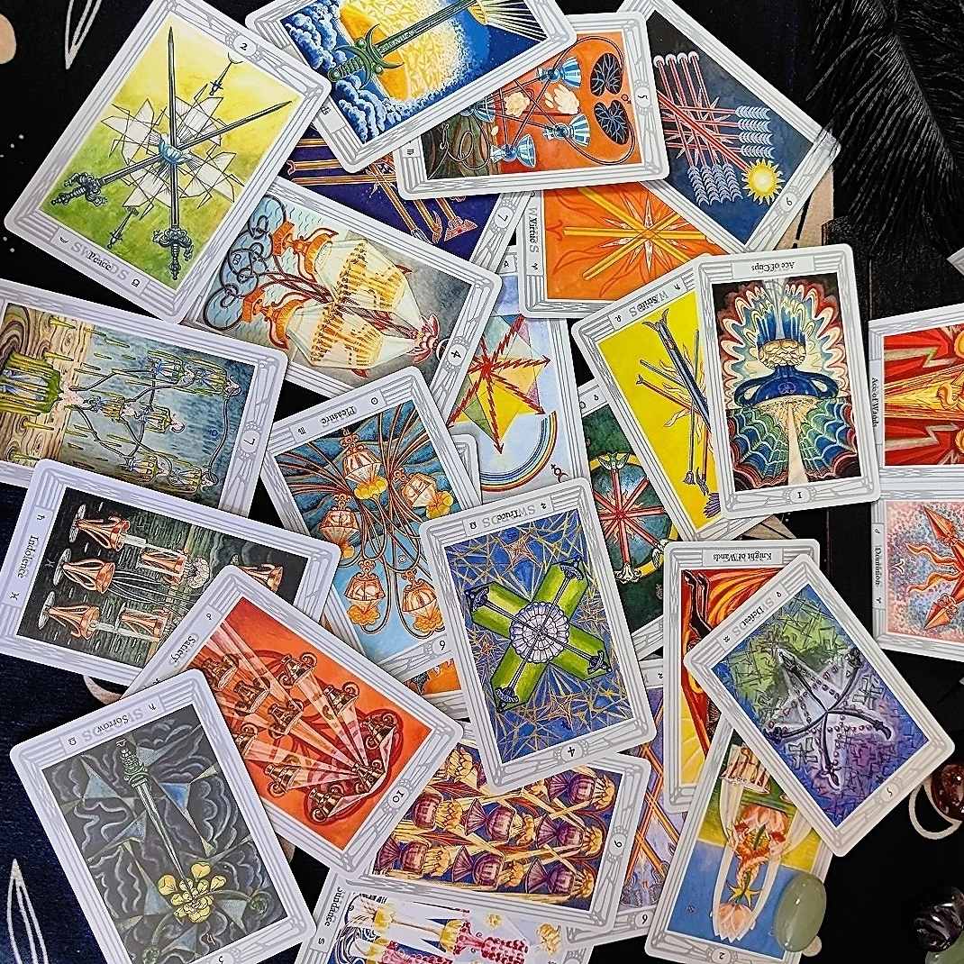 The Great Thoth Tarot Deck — Aleister Crowley & Frieda Harris Edition