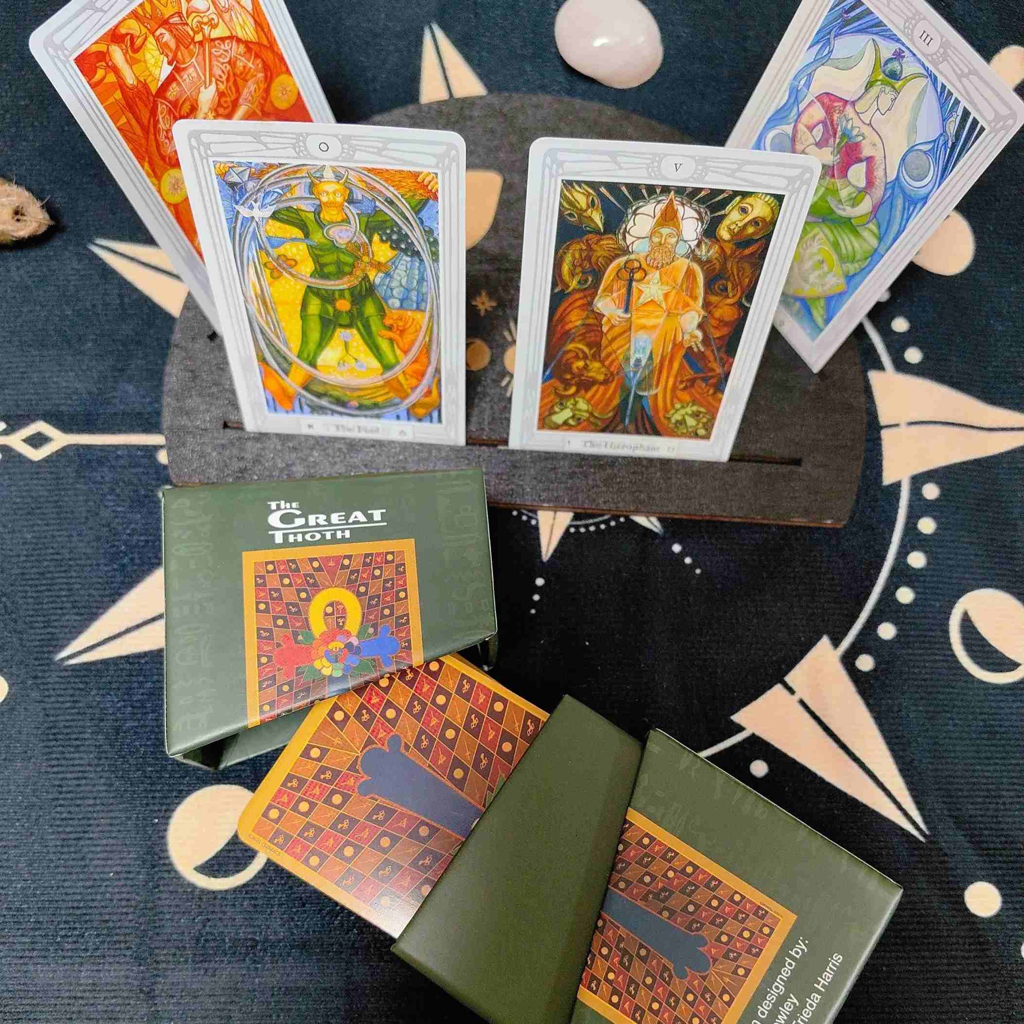 The Great Thoth Tarot Deck — Aleister Crowley & Frieda Harris Edition