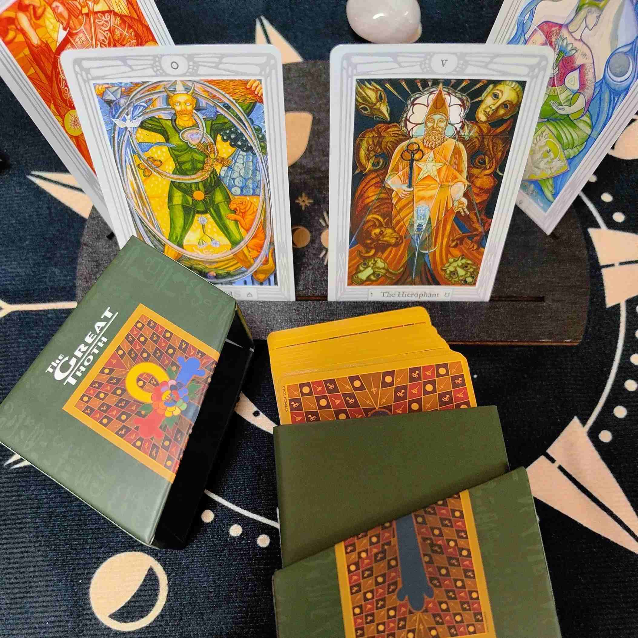 The Great Thoth Tarot Deck — Aleister Crowley & Frieda Harris Edition