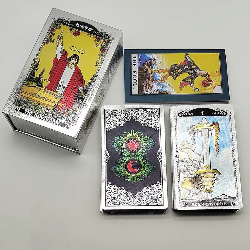 The Magician’s Mandala: Gold Foil Tarot — Luxury Black & Gold Edition